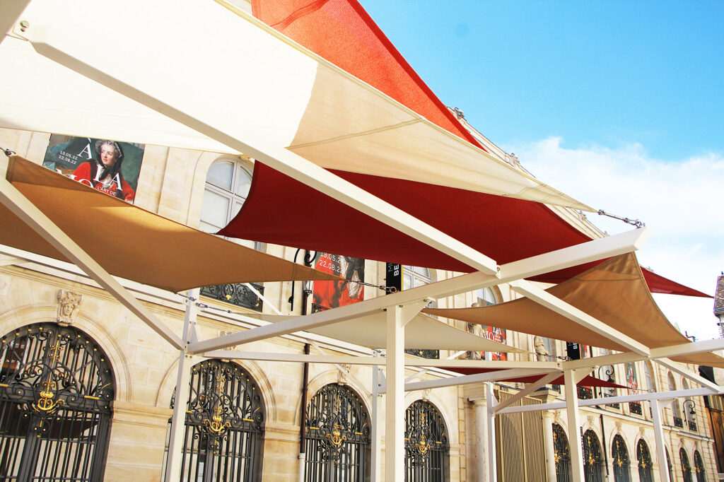 Mobilier urbain à Dijon pour Boudier Métallerie