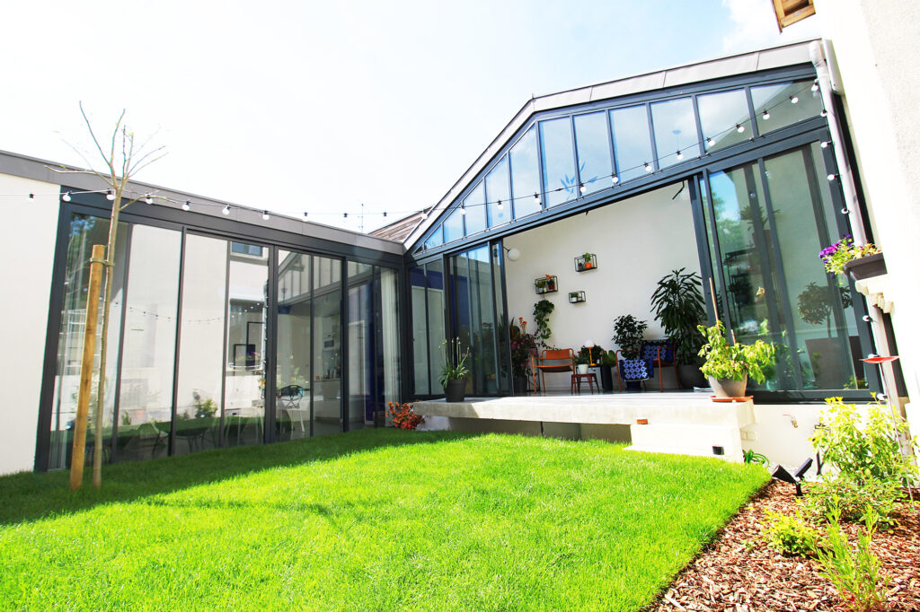 Extension de maison pour Boudier Métallerie