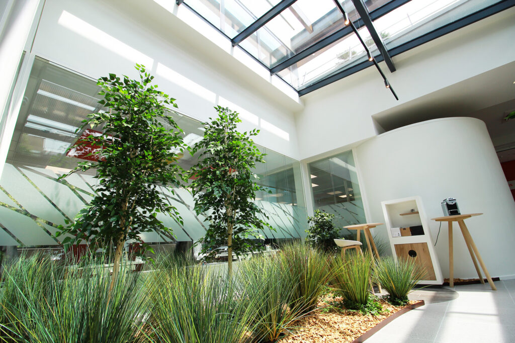 Agence de la Caisse d'Épargne à Dijon pour Boudier métallerie