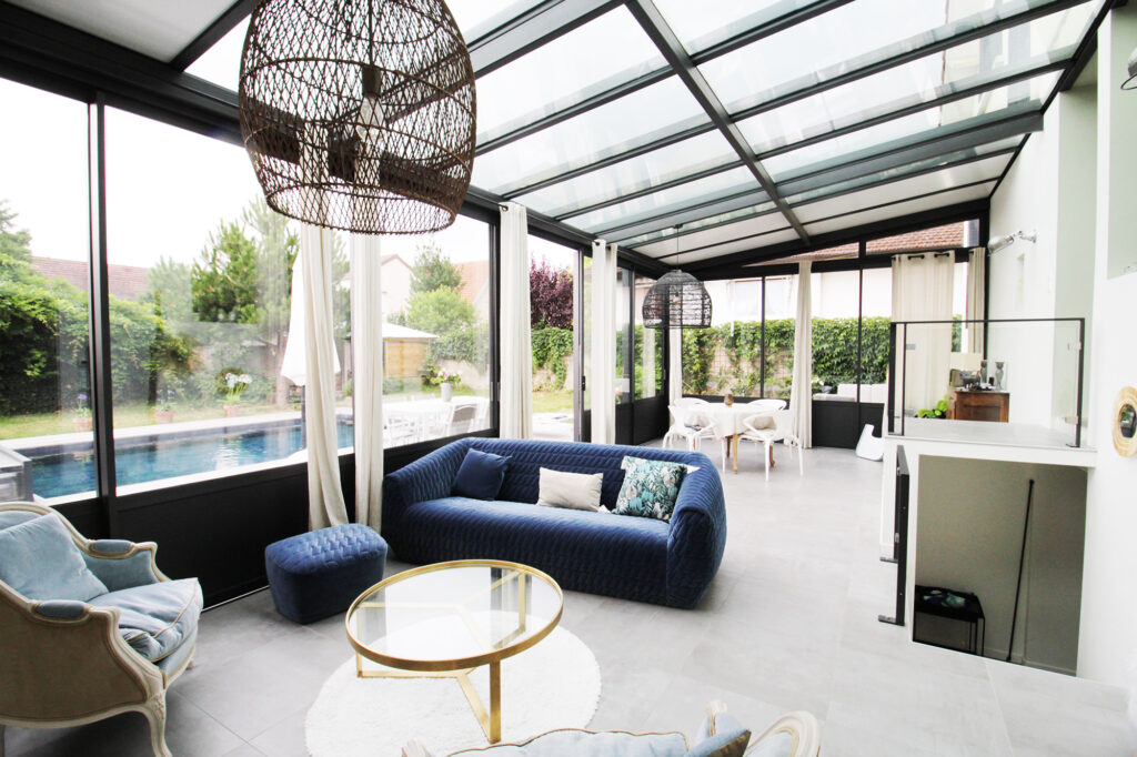 Véranda pour Boudier métallerie